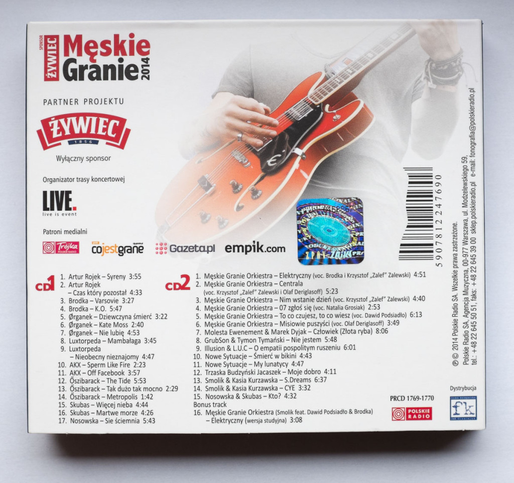 Męskie Granie - CD Cover