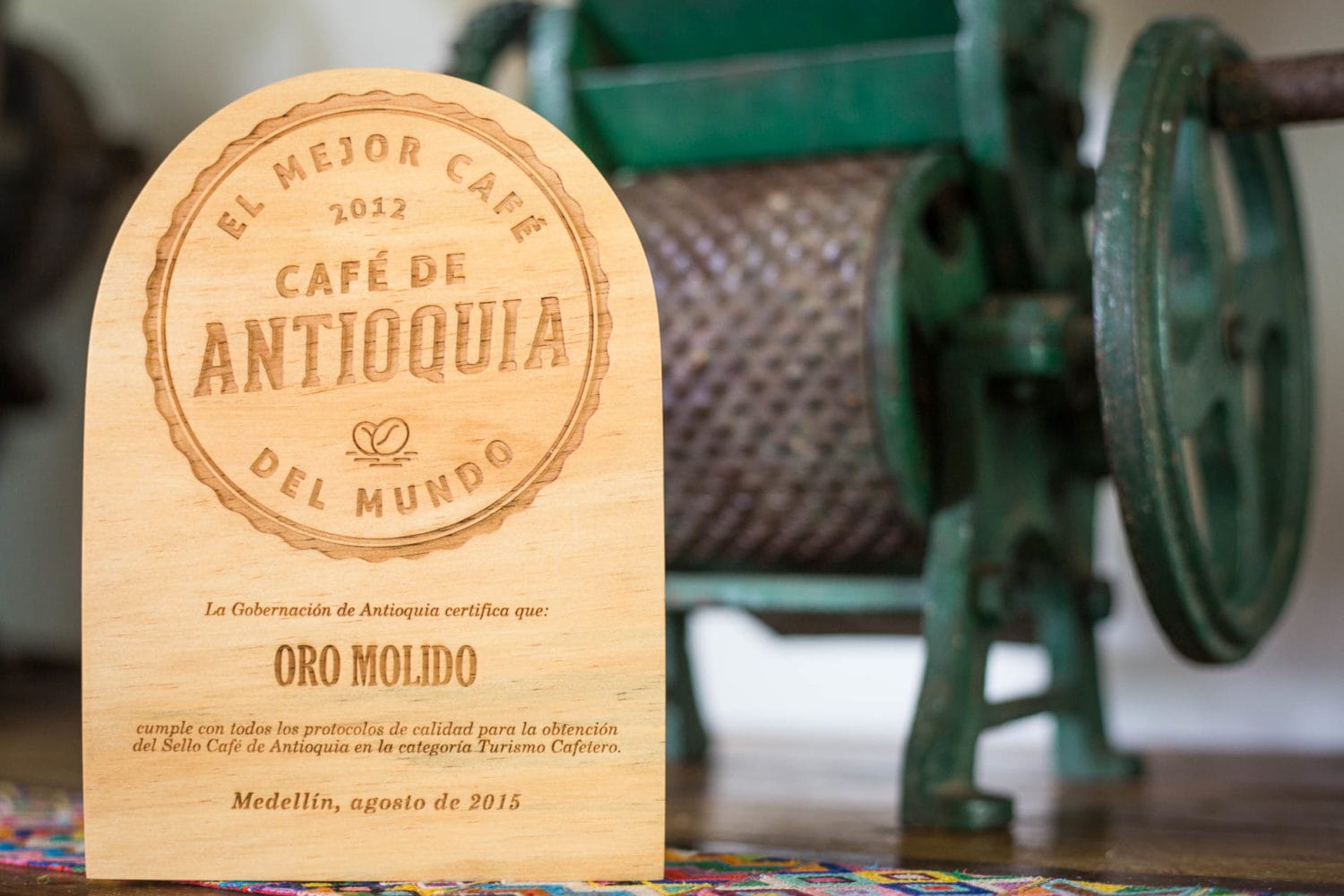 Oro Molido. Antioquia, Colombia.